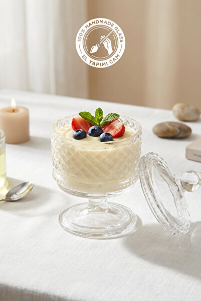 Glamis Selen Concept Şiler Model El Yapımı Cam Kurabiye ve Şekerlik