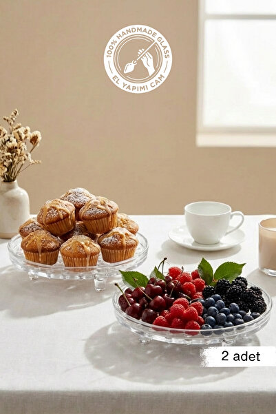 Glamis Selen Concept Bubble Model Cam Ayaklı Sunumluk 2'li Set