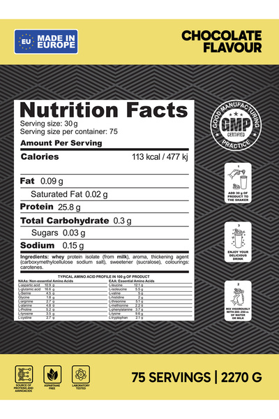 Aidplus AID PLUS WPI Vanilla 2270g - Whey Protein Isolate