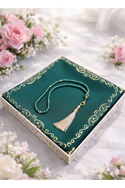 begün Hediyelik, Mevlütlük, Çeyizlik, Gelin Bohçası Flamlı Namaz Örtüsü Cam İ...