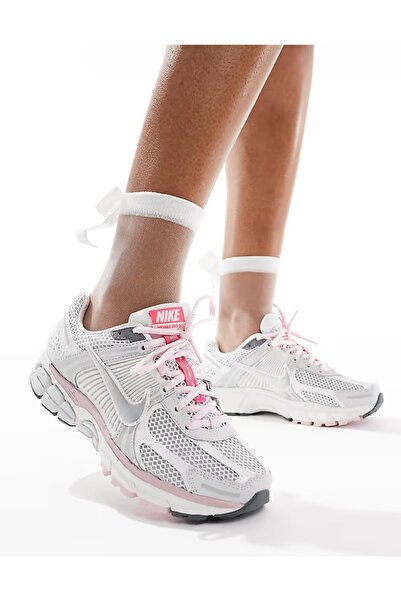 Nike Zoom Vomero 5 Womens Sneaker Reflektörlü Kadın Günlük Spor Ayakkabı Beyaz