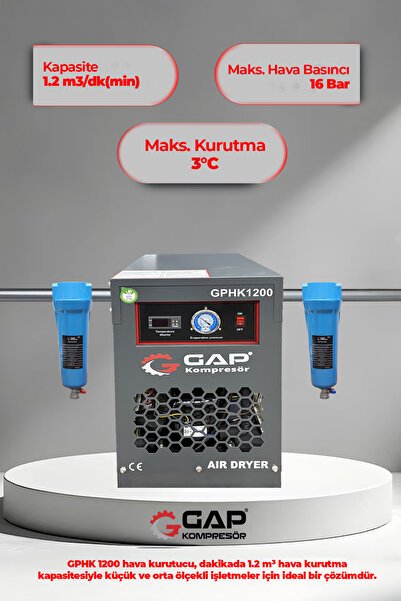 GAP KOMPRESÖR Gphk 1200 Hava Kurutucu