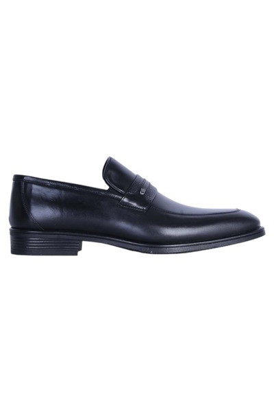 Censay 577 Black %Leather Rubber Men's Classic Shoes