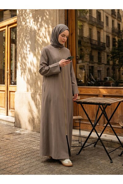 Refka Zippered Cap / Topcoat - Mink - Brown - Refka