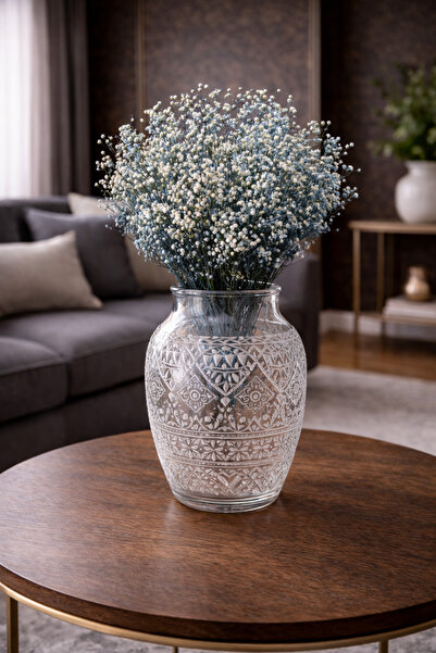 Shocked Navy Chips (SPRING STAR) Bridal Gift Promise Engagement Ornament Flower Dry Flower