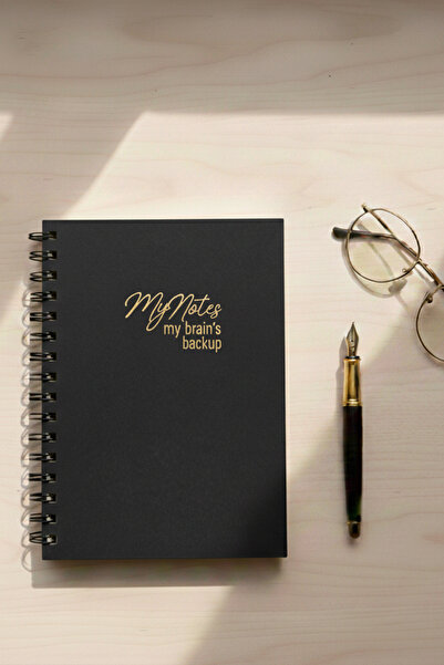 Be Online My Notes Colorful Hardcover Undated Planner Agenda - 160 Pages