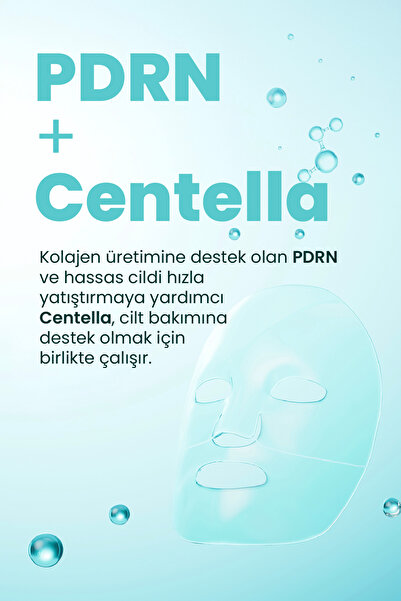 Dermal Pdrn Hydrojel Eriyen Maske Derin Nemlendirici Eriyen Kore Maskesi Onarıcı Şeffaf Jel Maske 34 gr