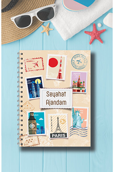 BULUT DİJİTAL Seyahat Ajandam/macera Defteri/tatil Defteri/gezi Defteri/41yap...