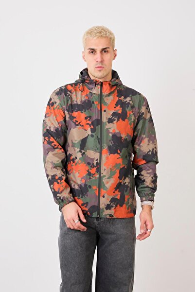 Rocqerx R-2442 με κουκούλα Ανεμοδράστη και αδιάβροχο με ελαστικό μανίκι με επ...