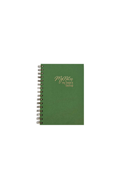 Be Online My Notes Colorful Hardcover Undated Planner Agenda - 160 Pages