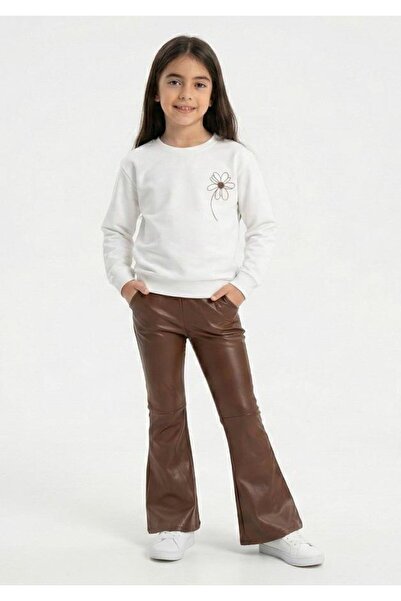 ALVİM KİDS واسع الأرجل طقم للفتيات