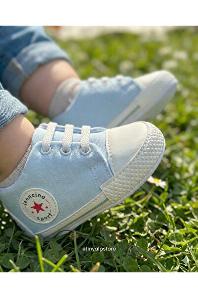 TinyAlp Bayramlık Yumuşak tabanlı kız erkek çocuk bebek spor ayakkabı
