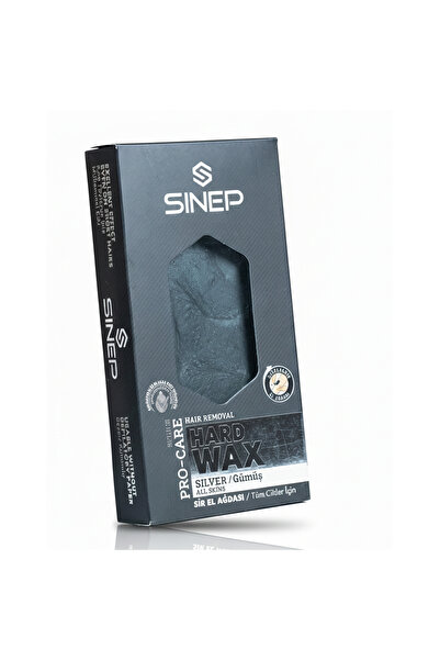 Sinep شمع صلب سلفر لإزالة الشعر تركيبة احترافية للعناية الفائقة لبشرة الحساسة...
