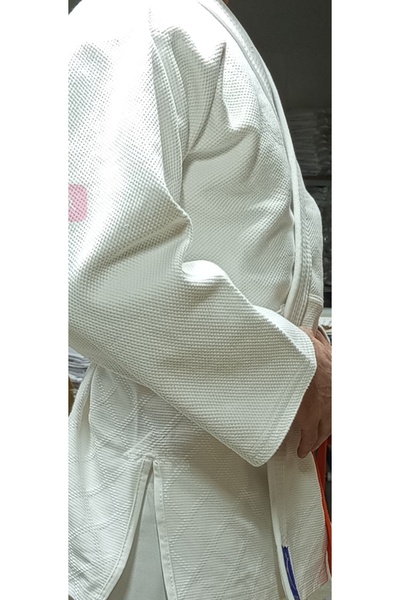 kodokan بدلة جودو أيكيدو بيضاء من تي كي إم لا تشمل الحزام