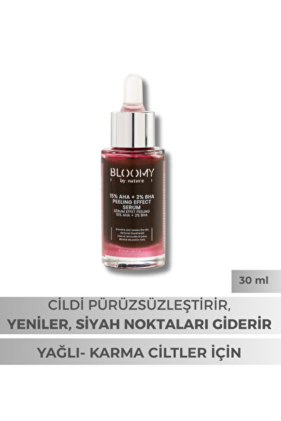 %15 AHA+%2 BHA Peeling Etkili Serum