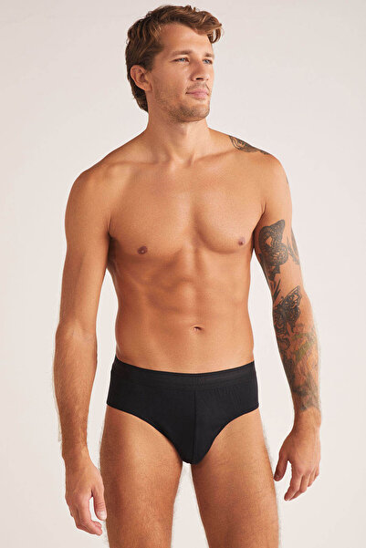 Kom Men's Black Cuba 2-pack Slip 44sl10021siya