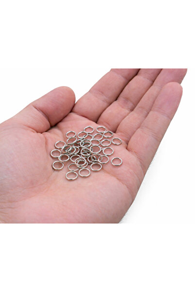 Genel Markalar 200 Adet - 8 Mm Kalın Takı Halkası, Kalın Halka, Kesik Halka, ...
