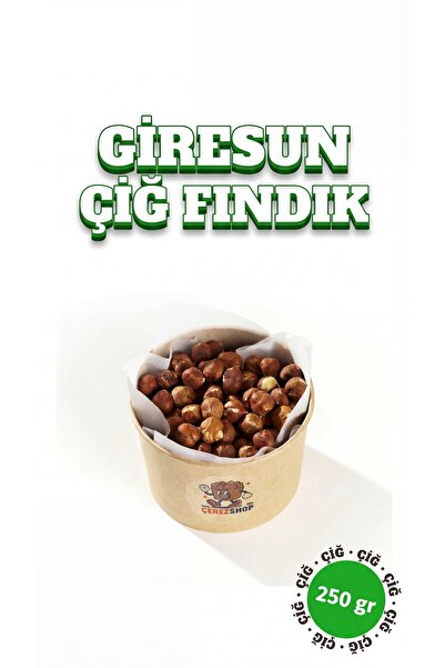ÇITLAT ÇEREZ SHOP Çiğ Fındık İçi Giresun Yeni Mahsul Naturel - 250 Gr