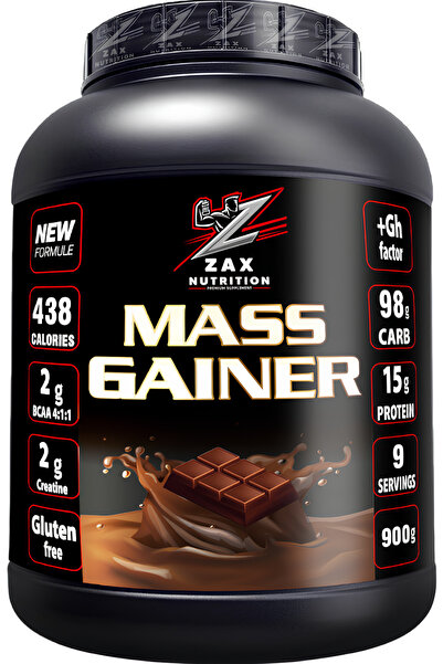 zax nutrition MASS GAİNER 900 GR KİLO ALMAYA YARDIMCI çikolata aromalı