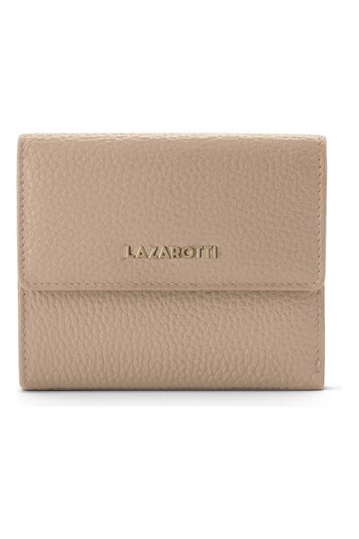 Lazarotti Boloňská koža Geldbörse Leder 12 cm