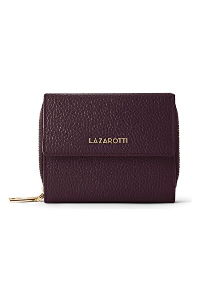 Lazarotti Geldbörse Leder din piele Bologna 12 cm