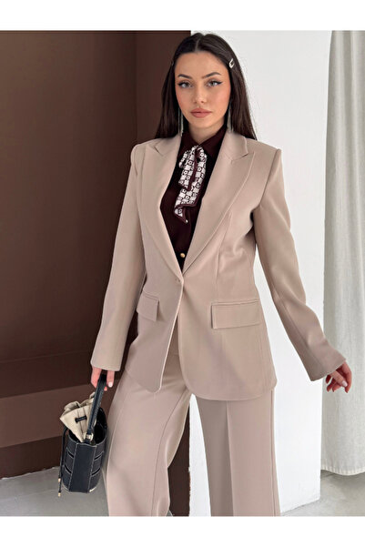 Vuntal BUTİK Single Button Blazer Jacket and Pants Suit