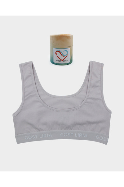 GOST LİRİA Stone Gray Sports Bralet Stone Gray