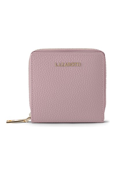 Lazarotti Bologna Leather Medium Zip-Around Geldbörse Leder 10 cm
