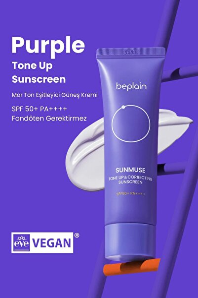 beplain Sunmuse Tone Up Renk Eşitleyici Güneş Kremi 50ml