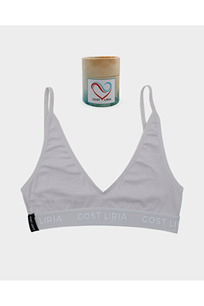 GOST LİRİA Stone Gray Women's Bralette Stone Gray