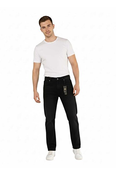 Forever Clever Black Color Regular Fit Jeans Pants