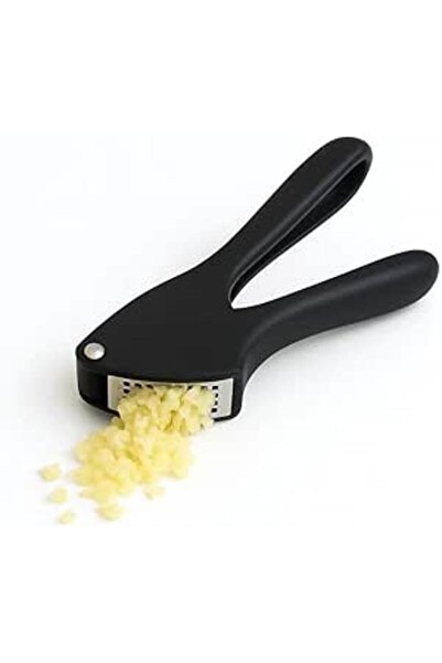 Goishtrie مكبس الثوم - كسارة يدوية متينة وسهلة التنظيف (لون عشوائي)