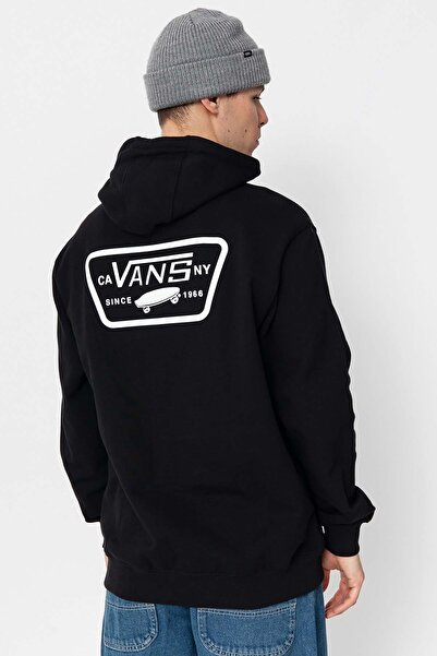Vans Men's Full Patch Pullover Sweatshirt - Black