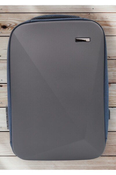 OEM Multifunctional backpack, pyramid front, USB port, waterproof, anti-theft...