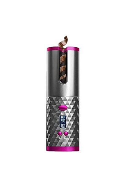 divendi-ro Placă de îndreptat părul portabilă, automată, din ceramică, cu afi...