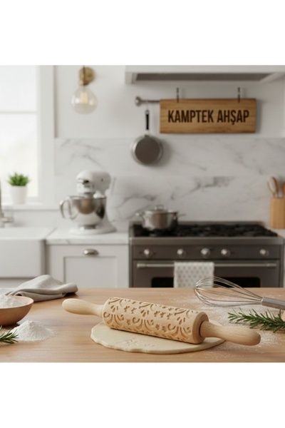 kamptek kamp teknolojisi Kamptek Ahşap Kendinden Dönebilen Gövde 3 Boyutlu Ta...