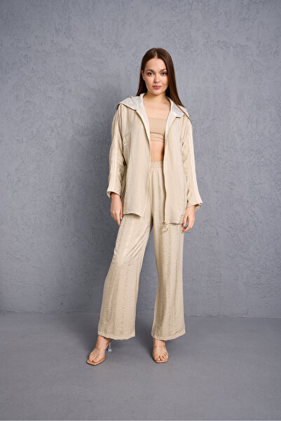 REVOLUTIONWEAR Taş Printed Sports Tracksuit Set