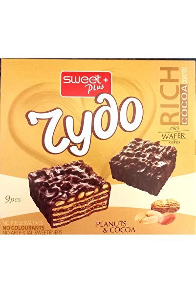 Sweet Plus 2x115gr-Napolitane RIDO cu cremă de alune de pădure acoperite cu c...