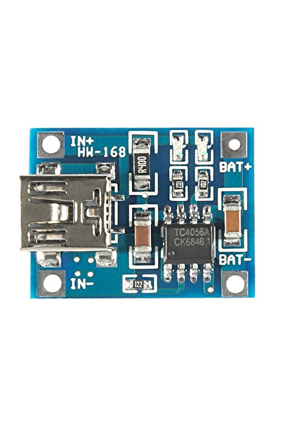 Genel Markalar Tp4056 Pil Şarj Modülü Mini Usb Arduino Raspberry Pıc