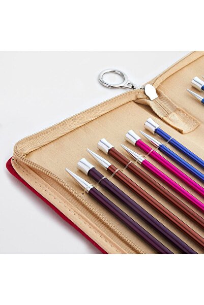 KnitPro Zing Standard Knit Skewer Set 40 cm Single Tip
