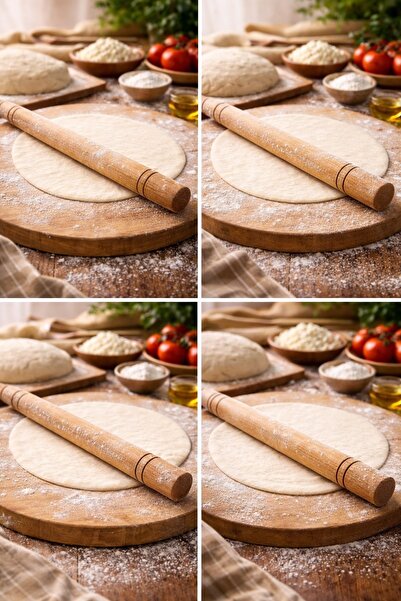 Genel Markalar 3'lü Oklava Seti ( 50 - 60 - 80 cm) 2,5 mm Kalınlıkta 1.sınıf ...