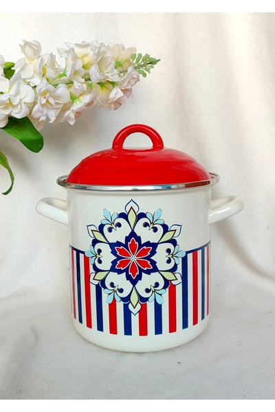 EBRULİEMAYE المينا العرقية خمر الذهب الهليون النحاس 3.1 لتر