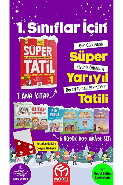 Model Eğitim Yayınları 1.Sınıf Süper Yarıyıl Tatil Seti
