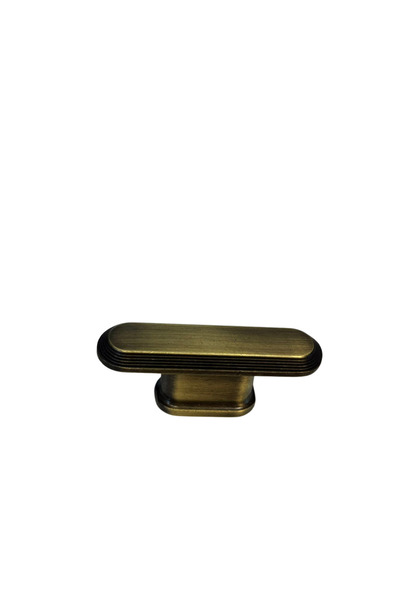 Taşkın Aksesuar Allegra Metal Knob Handle Antique Yellow Cabinet Door Modern ...