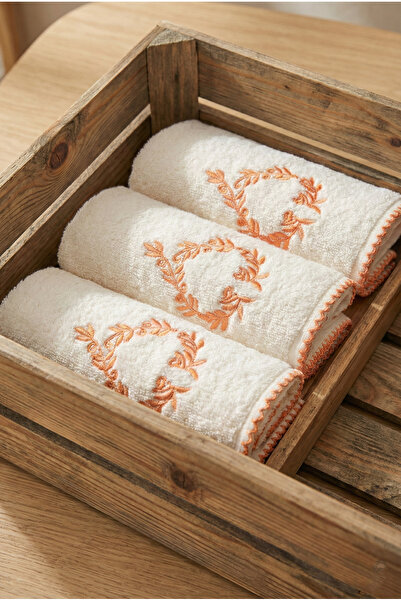 Motif Mağaza Set of 3 Hand/Face Towels 30X50 cm 100% Cotton