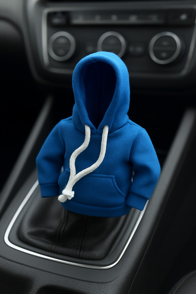 MomStyle Araba Vites Topuz Süsü Hoodie Kapşonlu Polar Sweatshirt Oto Aksesuar...