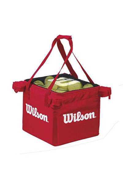 Wilson حقيبة كرة التنس الحمراء من تيتشينج كارت wrz541300