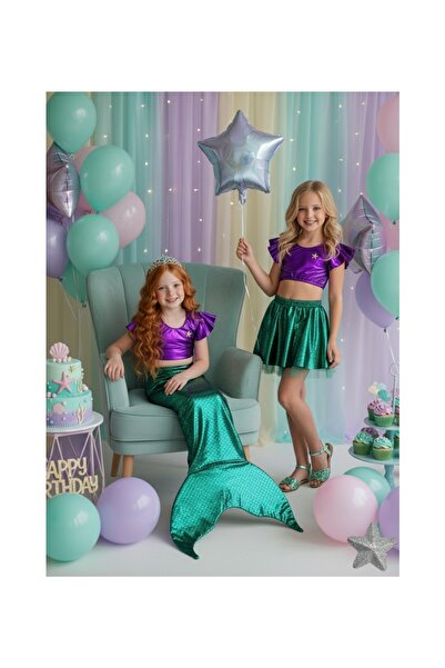 Tusi kids Deniz Kızı Kostümü