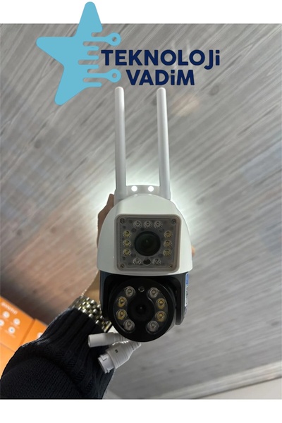 O-KAM PRO 3MP Akıllı WiFi PTZ Kamera – Renkli Gece Görüş, Hareket Algılama, 2...