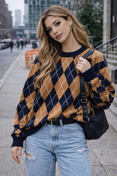 bb butik basic Thick Equivalent Baklava Sweater G3169